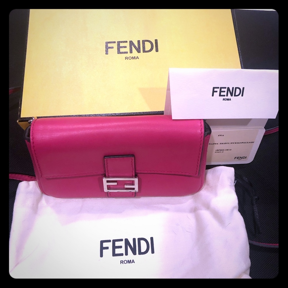 SOLD —- FENDI Micro Baguette bag - Picture 1 of 8